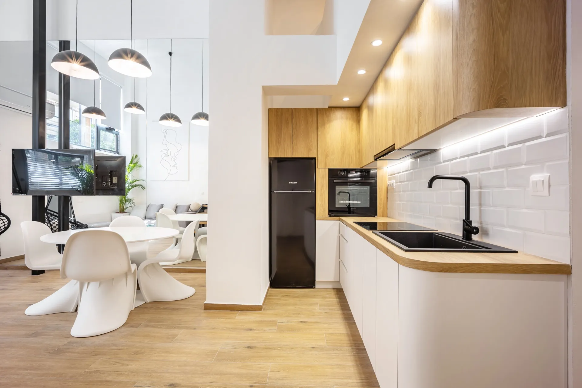 Kallithea loft project interior